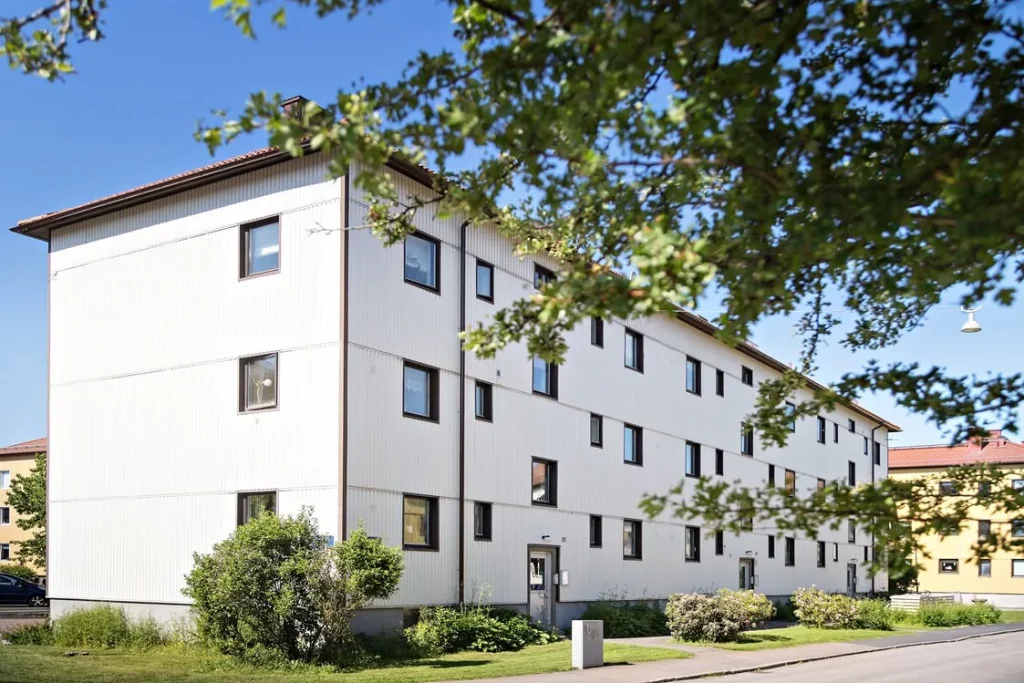 9. Utbyggnad veranda med grillplats brf Norrtalje Roslagen