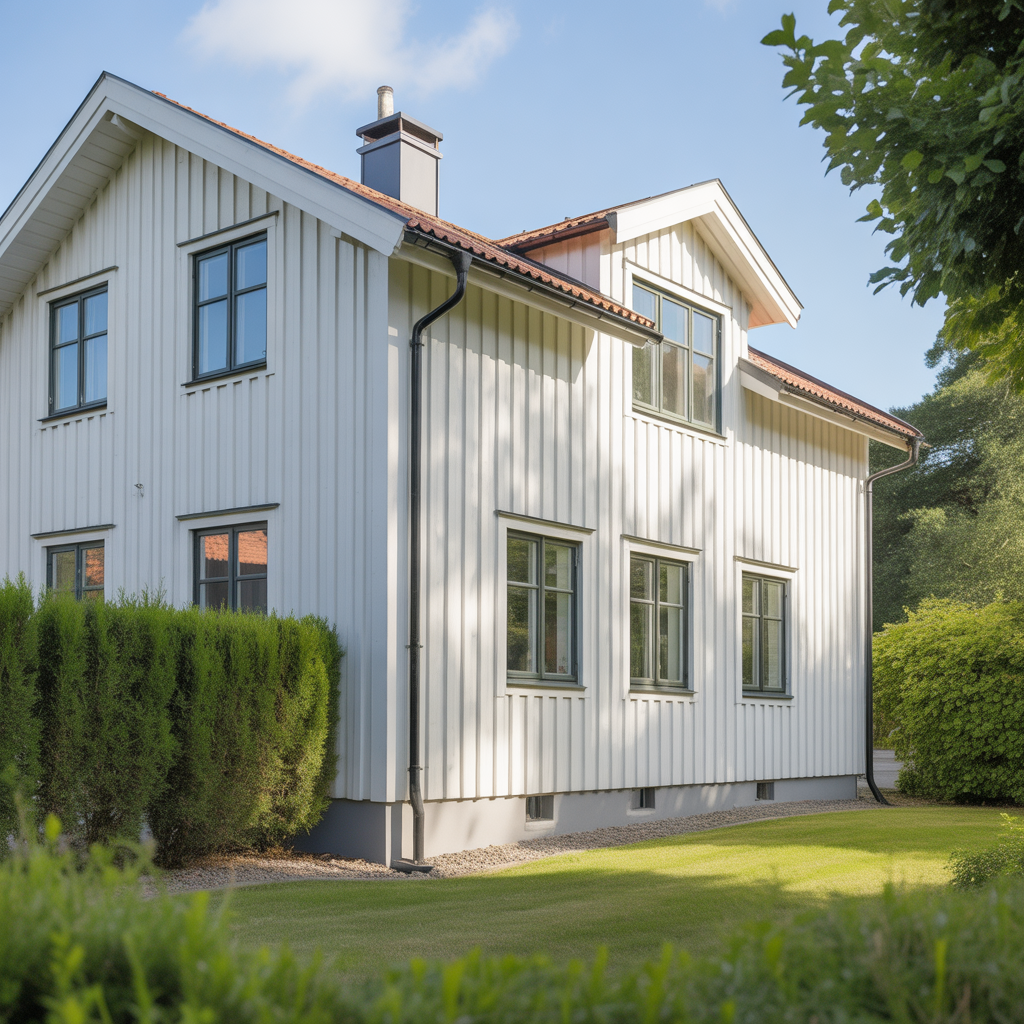 2.Hall ditt hus i toppskick med en regelbunden och effektiv fasadrenovering