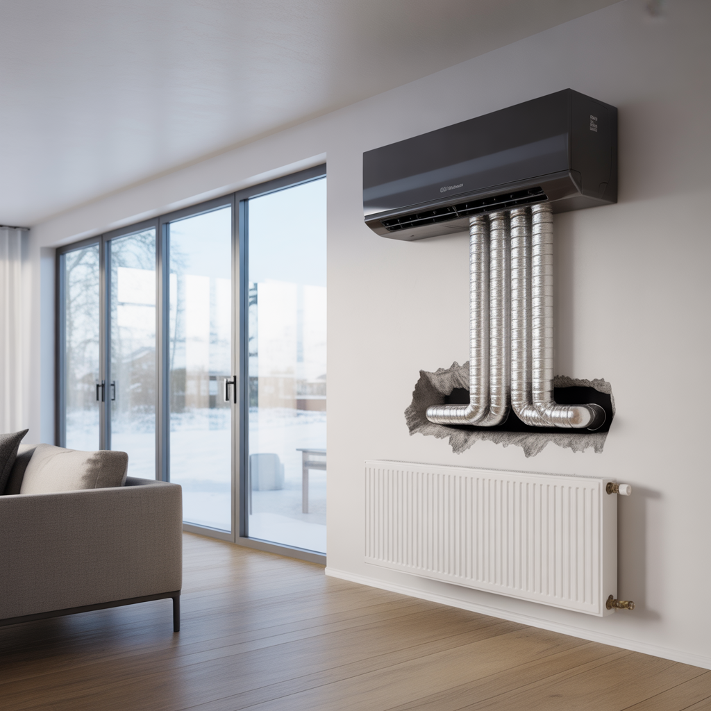 7.Guide till att installera en energieffektiv luftvarmepump