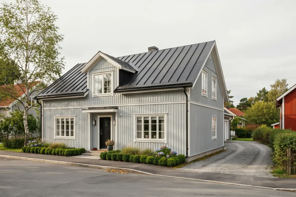 byte av yttertak och renovering av takkupa i margretelund